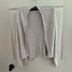 Maurices Beige Knit Open Cardigan